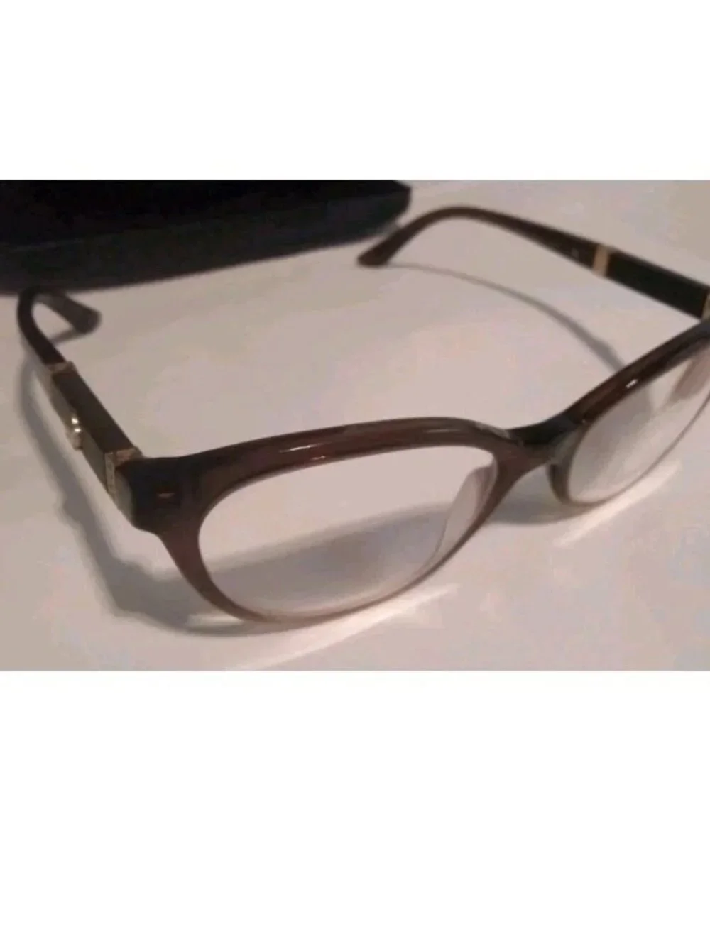 Versace MOD 3219-Q 5165 Tortoise FRAMES ONLY Medusa Gold 52-17-140 W Case